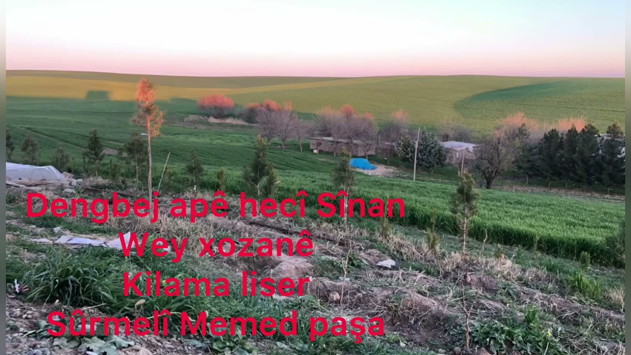 Dengbêj hecî Sîno(kilama sûrmelî Mehmet paşa wey xozanê)