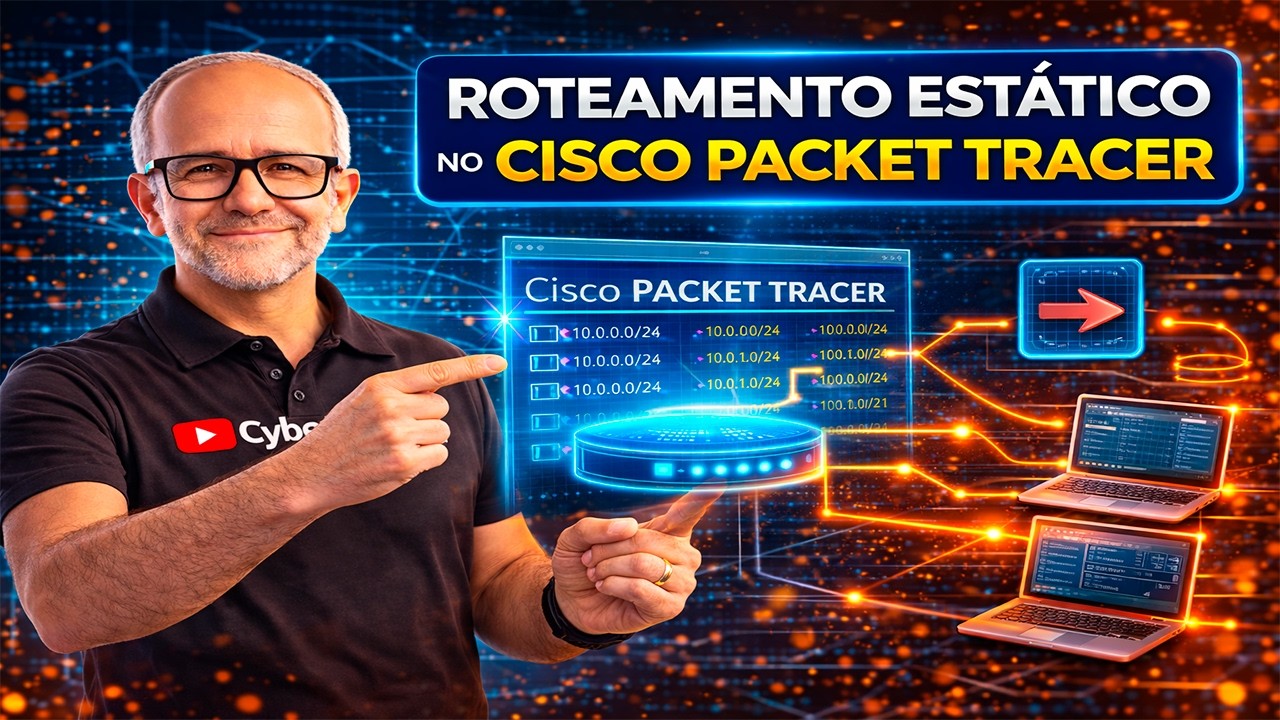 Roteamento Estático no Cisco Packet Tracer  Guia Completo Passo a Passo | #rededecomputadores