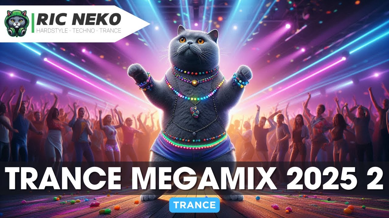 Ultimate Trance Megamix 2025 🔥 | 8 Original Tracks by Ric Neko | Uplifting & Driving Vibes