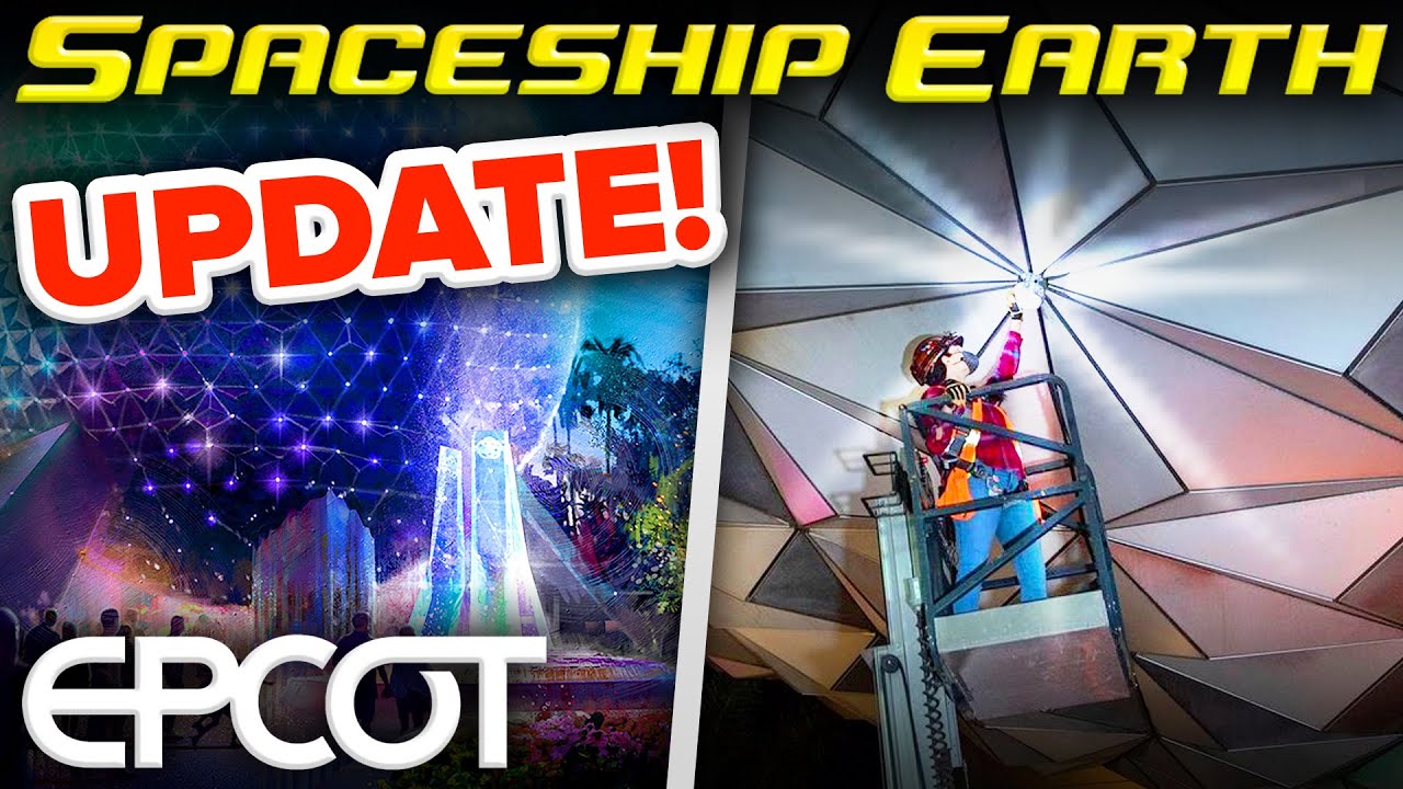 SPACESHIP EARTH LED INSTALLATION BEGINS! - Disney News