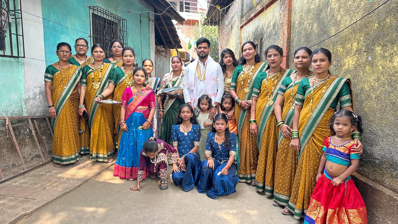 हळदीचा पहिला मान देवांचा | भावाची हळद | डोलघर कोळीवाडा | #@Swad_Koliwadyacha #agrikoli #halad #koli 