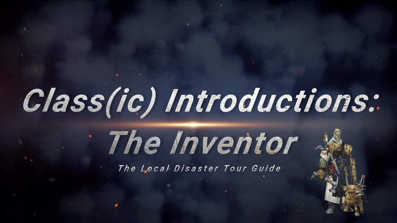 Class(ic) Introductions:  The Inventor [Pathfinder 2e]
