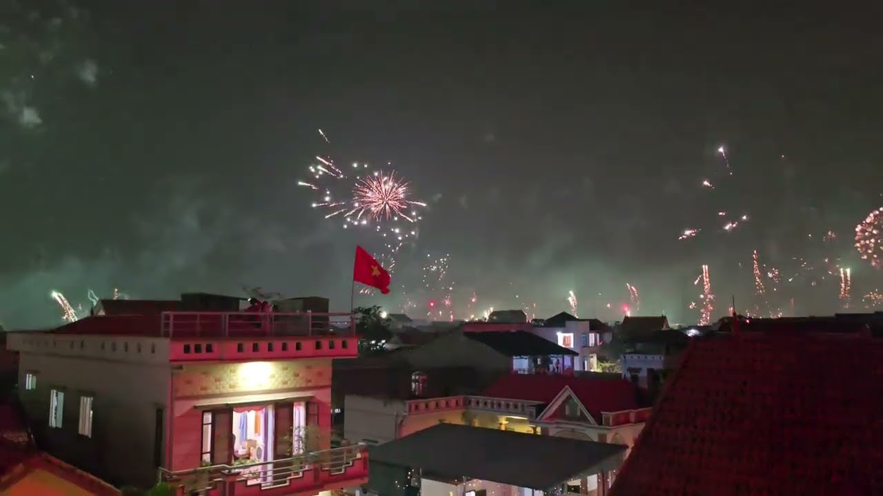 🎁Happy new year 2026♥️ Pháo Hoa đêm Giao Thừa🎈🎈🎈
