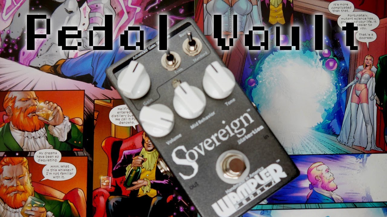 Wampler Audio Sovereign Distortion - perfect pedal for standard tuning?(Pedal Vault)