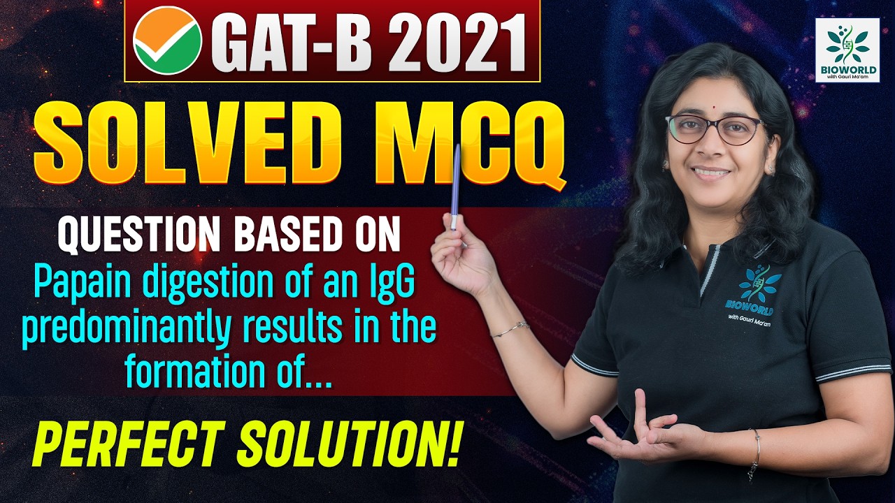 GAT B 2021 | Solved MCQ | Solving Questions with Gauri ma&rsquo;am