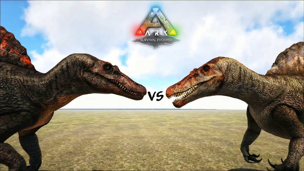 JPCP 2 SPINOSAURUS VS ARK MODED DINOSAURS | ARK: SURVIVAL EVOLVED