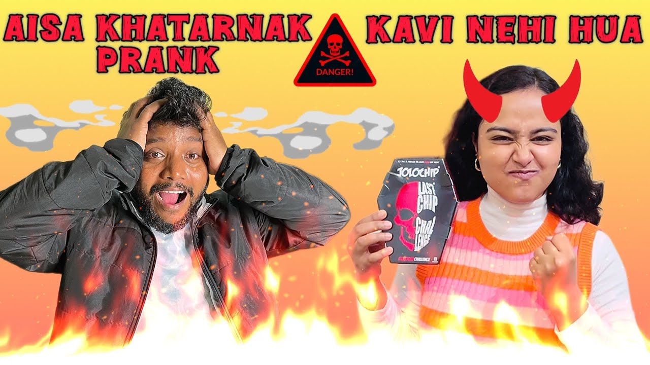 Aisa khatarnak prank kia ki tinku rone laga | jolo chip challenge | 