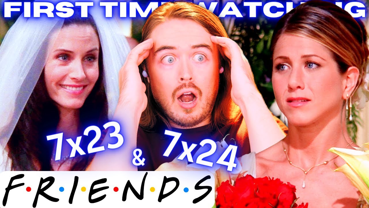 **WTF just happened?!!** Friends Season 7 Episodes 23 & 24 Reaction: FIRST TIME WATCHING