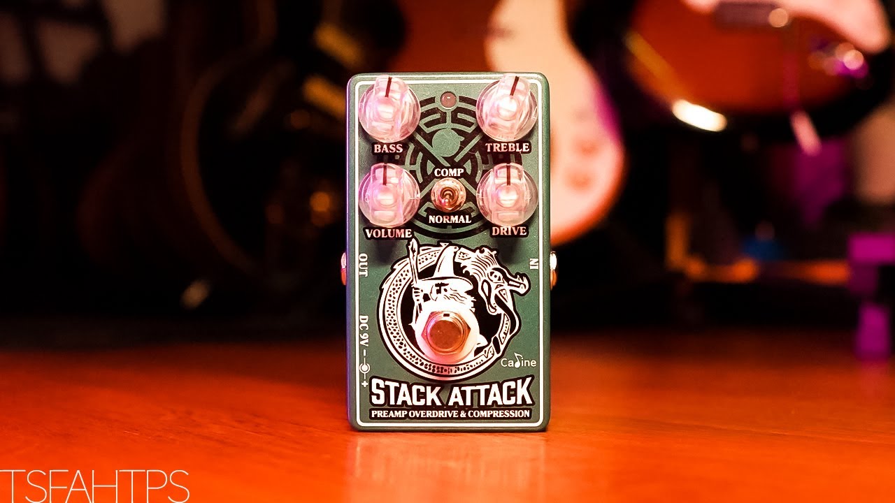 They NAILED it again!! Caline Stack Attack Preamp Overdrive & Compression