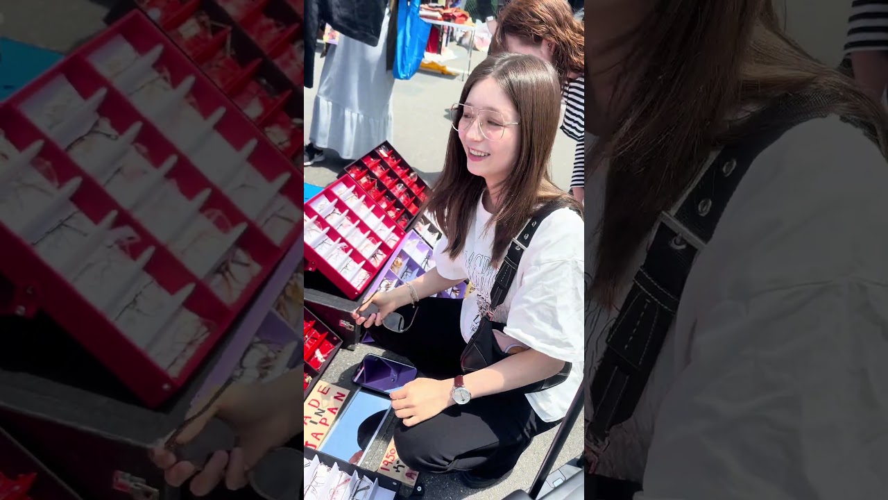 amazing finds at tokyo's biggest flea market #japan #tokyo