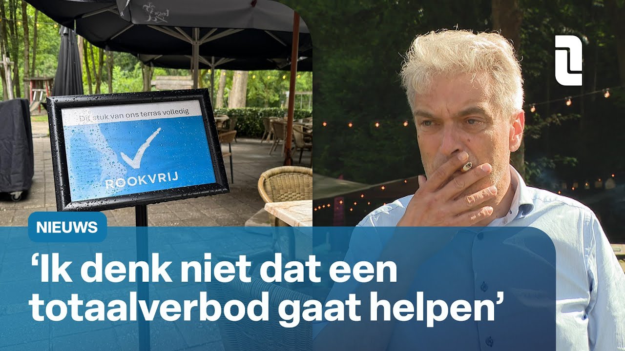 Rokers boos over rookvrij terras in Meerssen 🚬 | L1 Nieuws