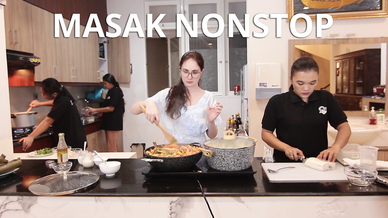 MASAK NONSTOP UNTUK LEBARAN | Arumi Bachsin