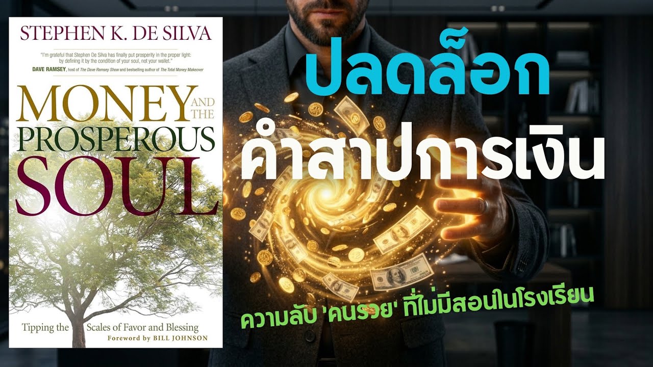 ปลดล็อกจิตวิญญาณแห่งความมั่งคั่ง เปลี่ยนใจจนให้เป็นใจรวย | สรุปหนังสือ Money and the Prosperous Soul