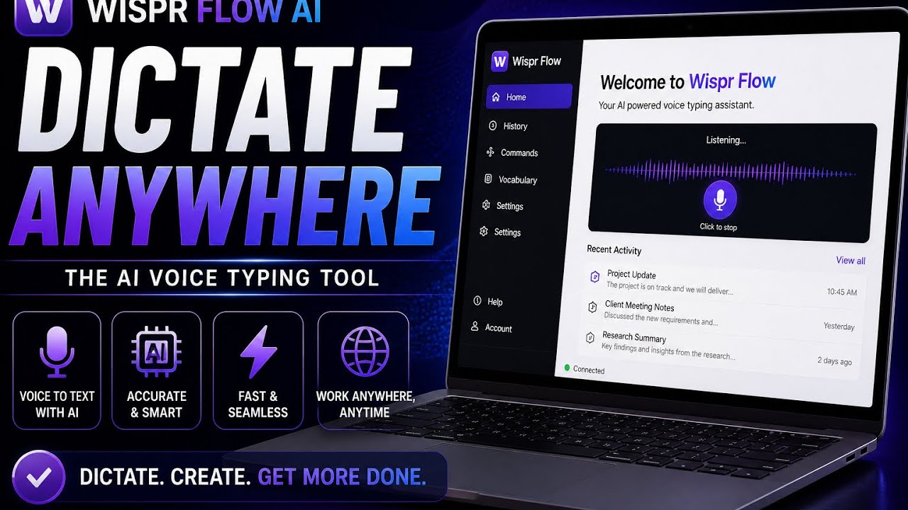 Stop Typing, Start Speaking! 🚀 Wispr Flow AI