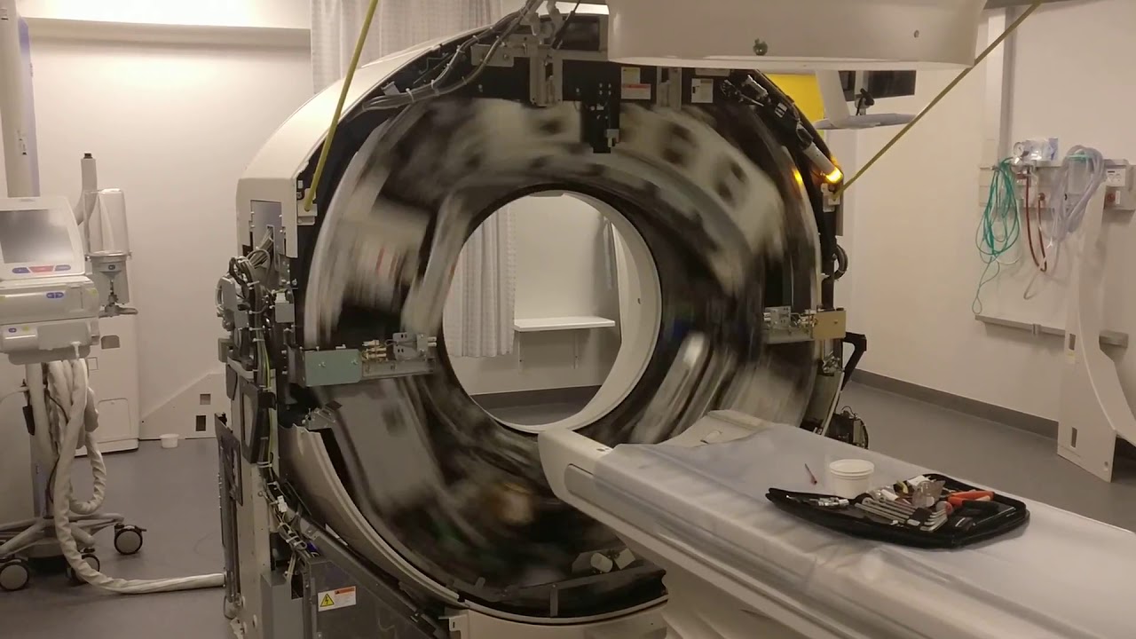 CT at max speed - Naked! CT without cover.