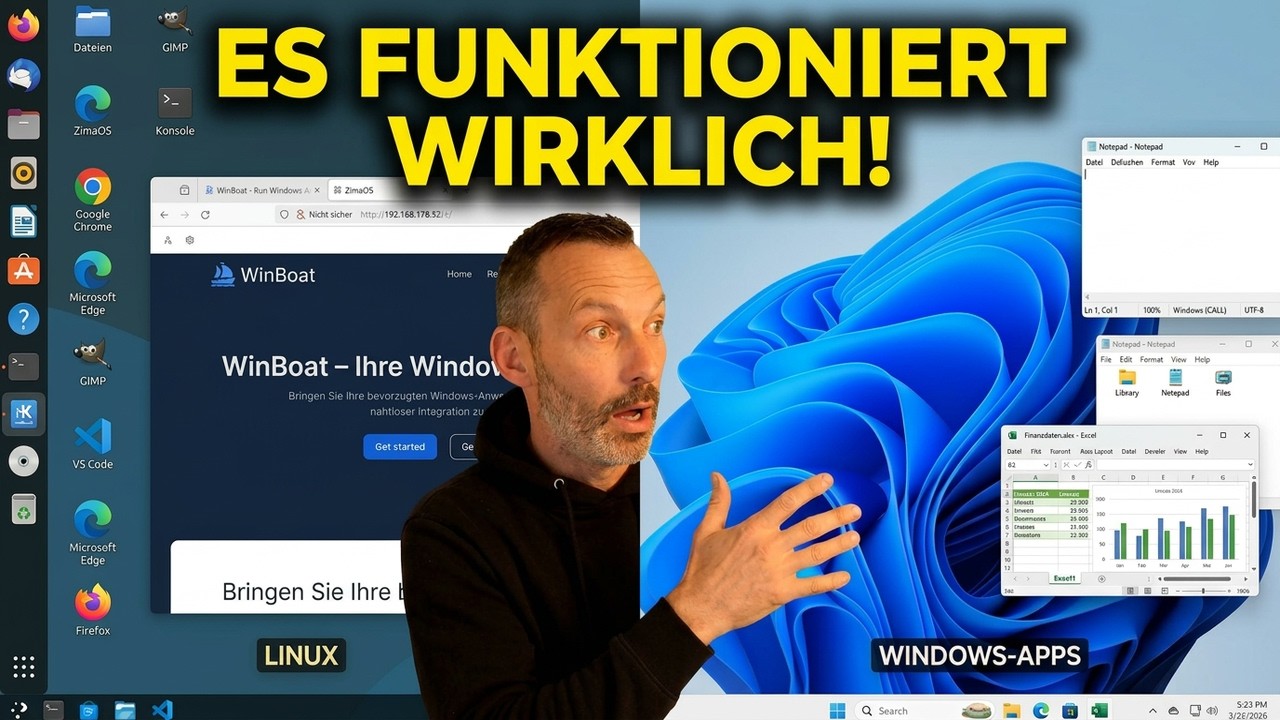 Windows-Apps unter Linux &ndash; Das funktioniert wirklich!