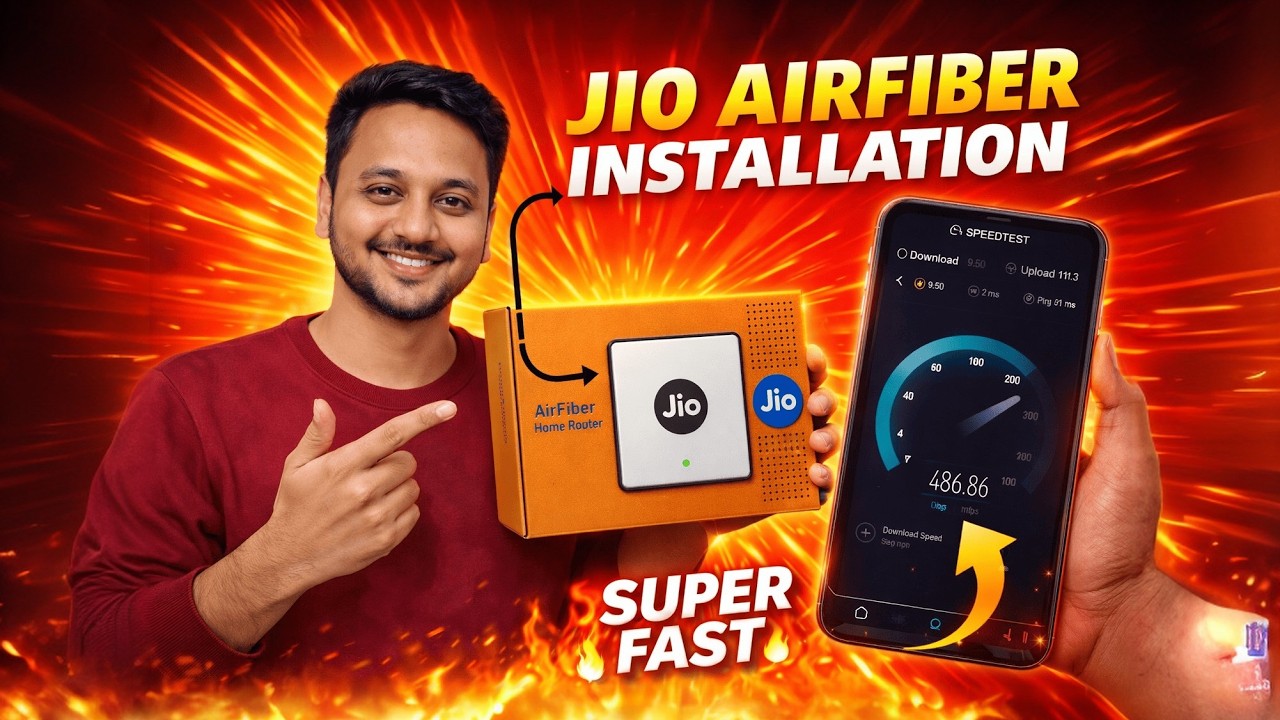 Jio AirFiber Install Karne Se Pehle Ye Video Zaroor Dekho | Full Setup, Price & Speed Test