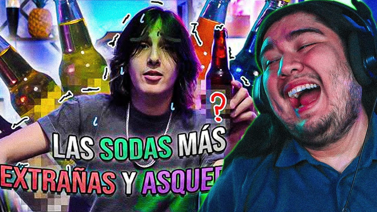 GoDFreddY reacciona a Probando los REFRESCOS más RAROS (y asquerosos) DEL MUNDO!? [MISSASINFONIA]