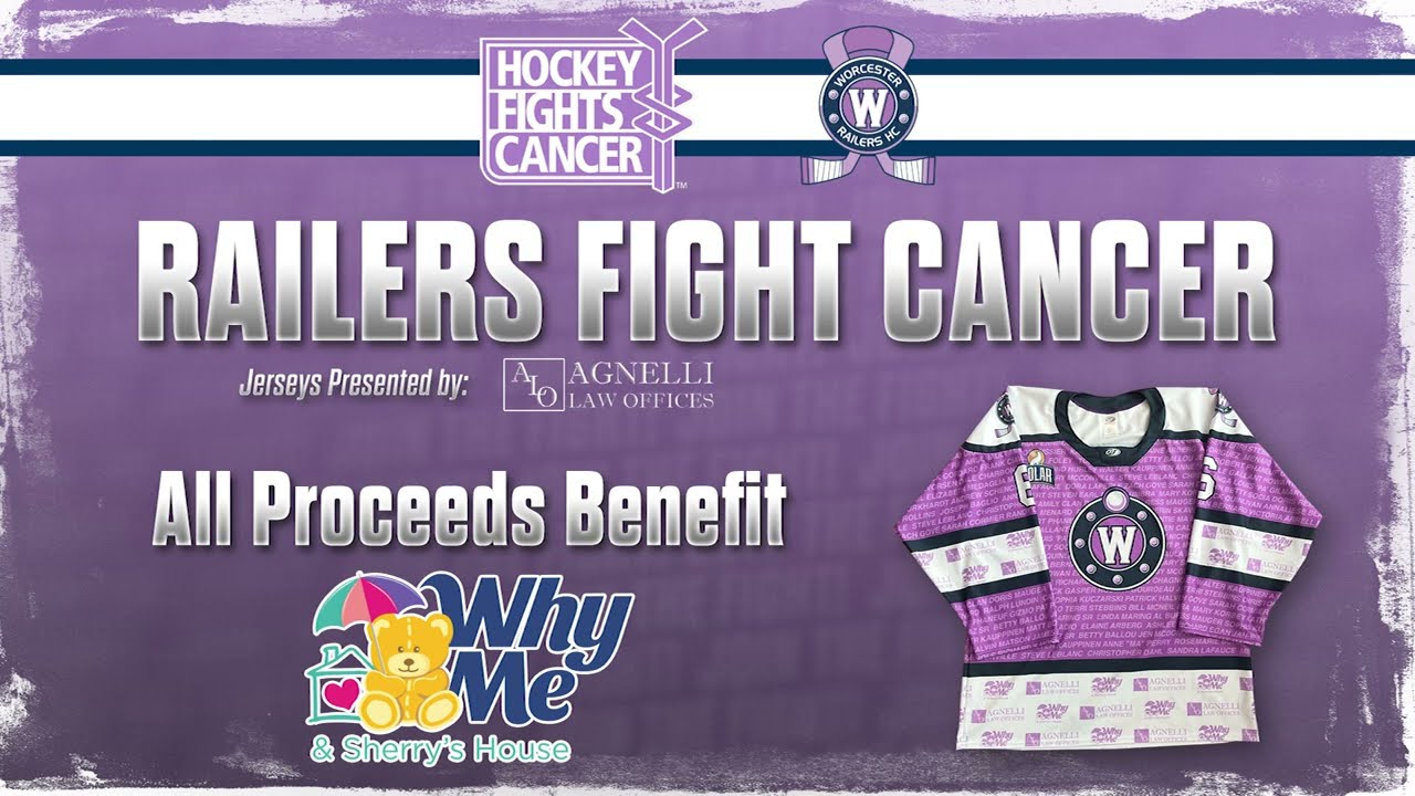 Agnelli Law Offices, P.C. Sponsors Hockey Fights Cancer with Worcester Railers