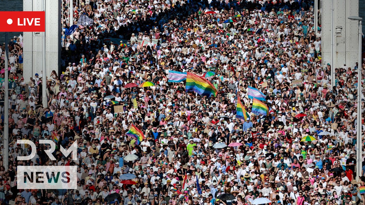 LIVE: Hungary's Pride March Makes Historic Comeback as Thousands Celebrate Freedom | AM1B