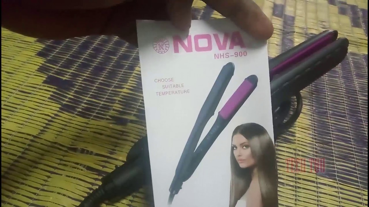 Nova  hair straightener review