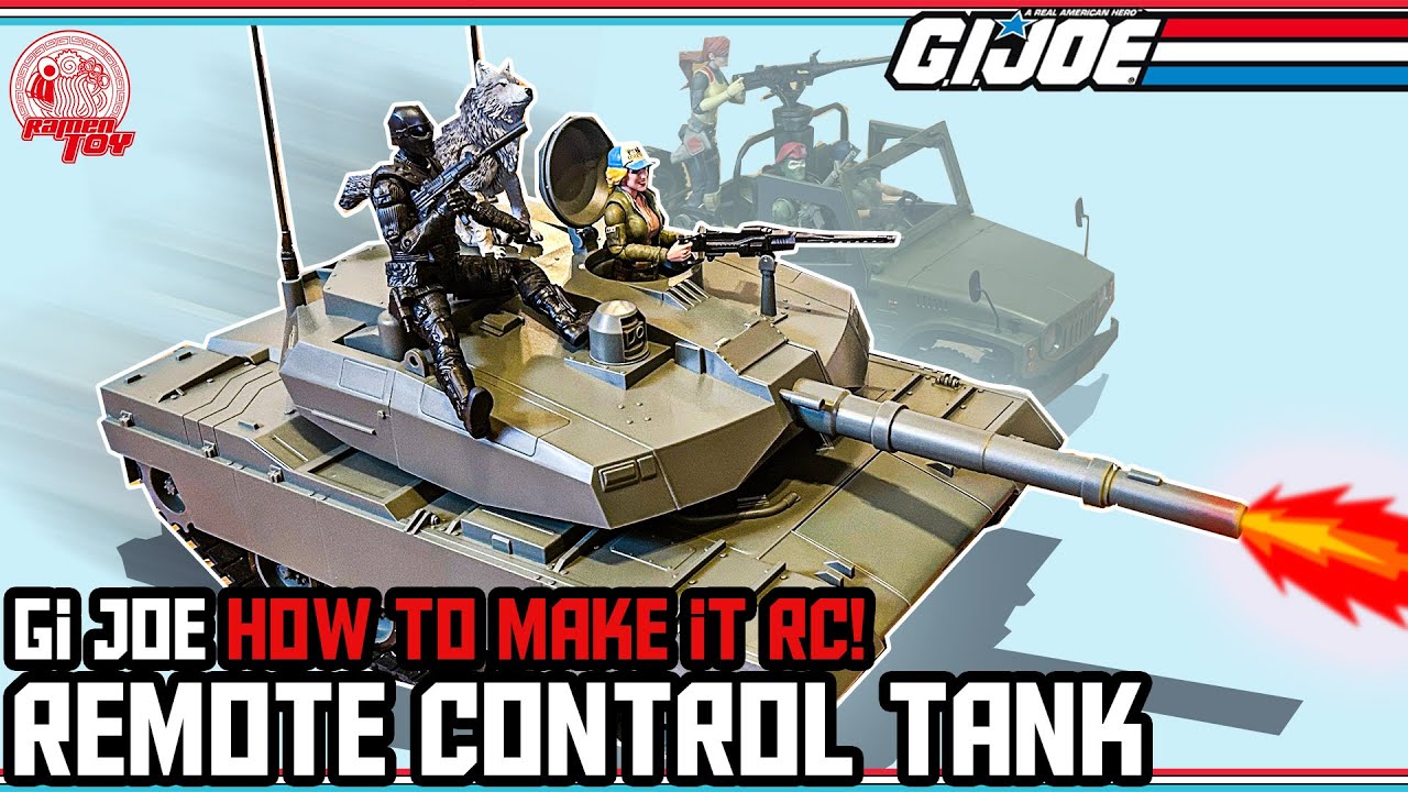 Радиоуправляемый танк Gi Joe Classified в масштабе 1:12 - Ramen Toy Hunter Tank