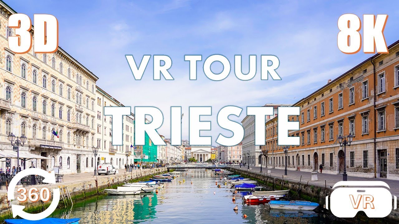 Trieste, Italy - VR 360&deg; Travel Video in 8K
