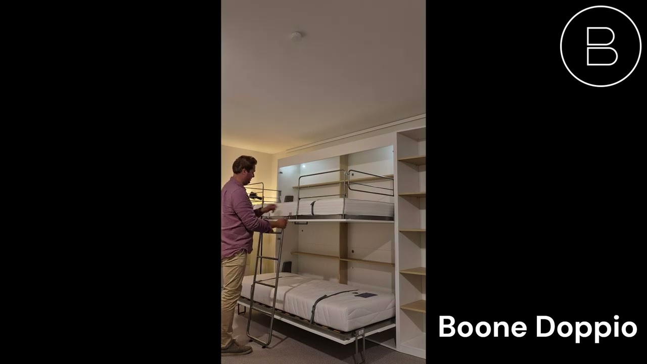 Boone Doppio Stapelopklapbed
