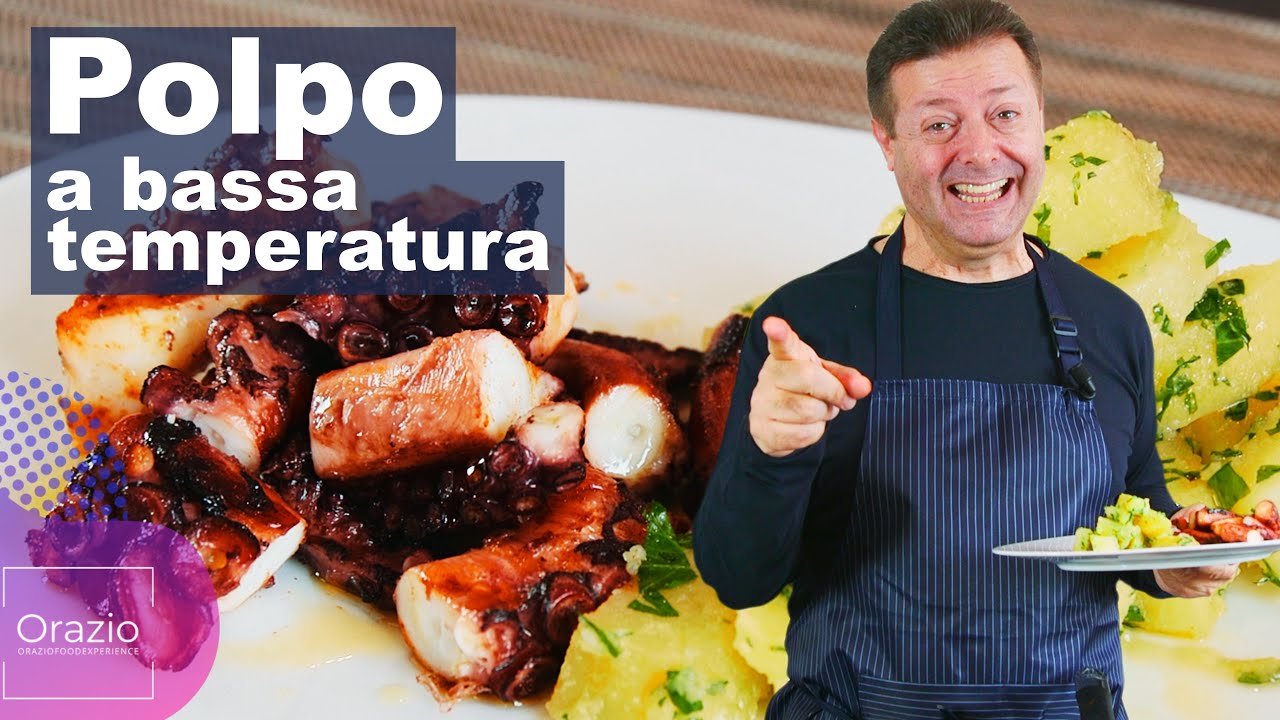 POLPO A BASSA TEMPERATURA SOTTOVUOTO - Tenero e croccante