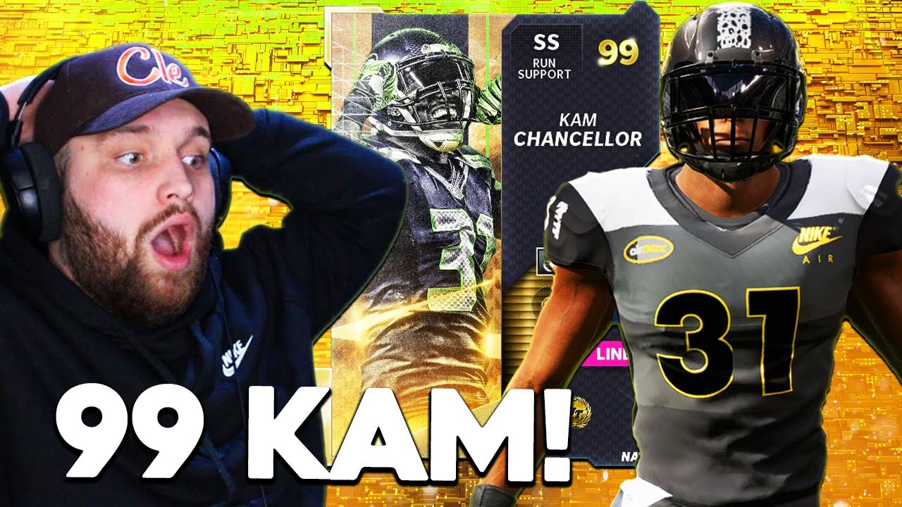 THE FIRST 99 KAM CHANCELLOR! MADDEN 22 ULTIMATE TEAM GAMEPLAY!