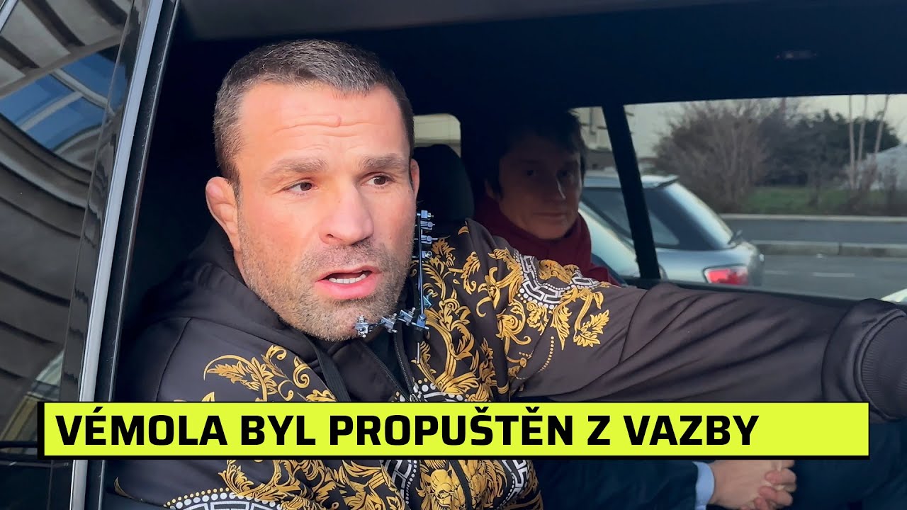 EXKLUZIVNĚ: Vémola byl propuštěn z vazby. Fanouškům poslal první vzkaz