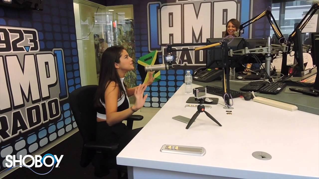 Selena Gomez with Shoboy In The Morning