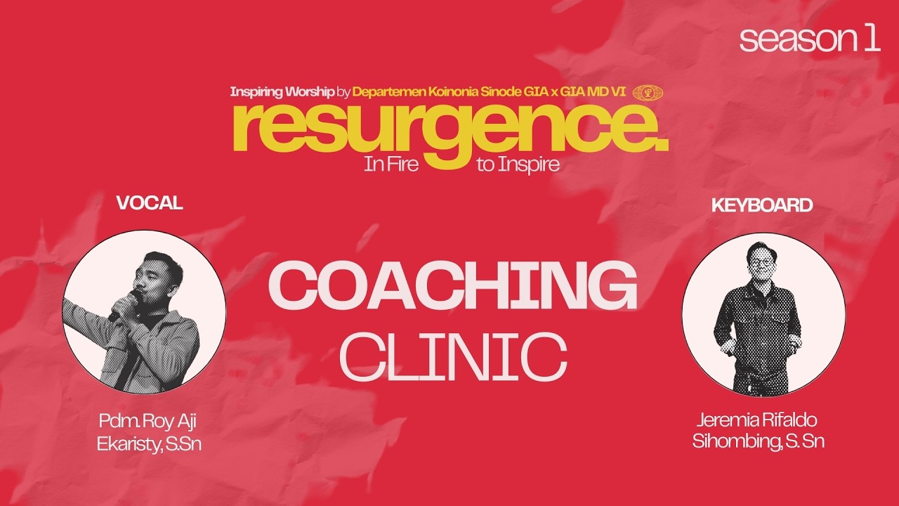 INSPIRING WORSHIP MD VI - RESURGENCE - COACHING CLINIC VOCAL|KEYBOARD (SEASION 1)