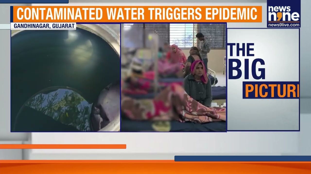 Typhoid Outbreak In Gujarat&rsquo;s Gandhinagar After Contaminated Drinking Water | 100+ Affected | News9