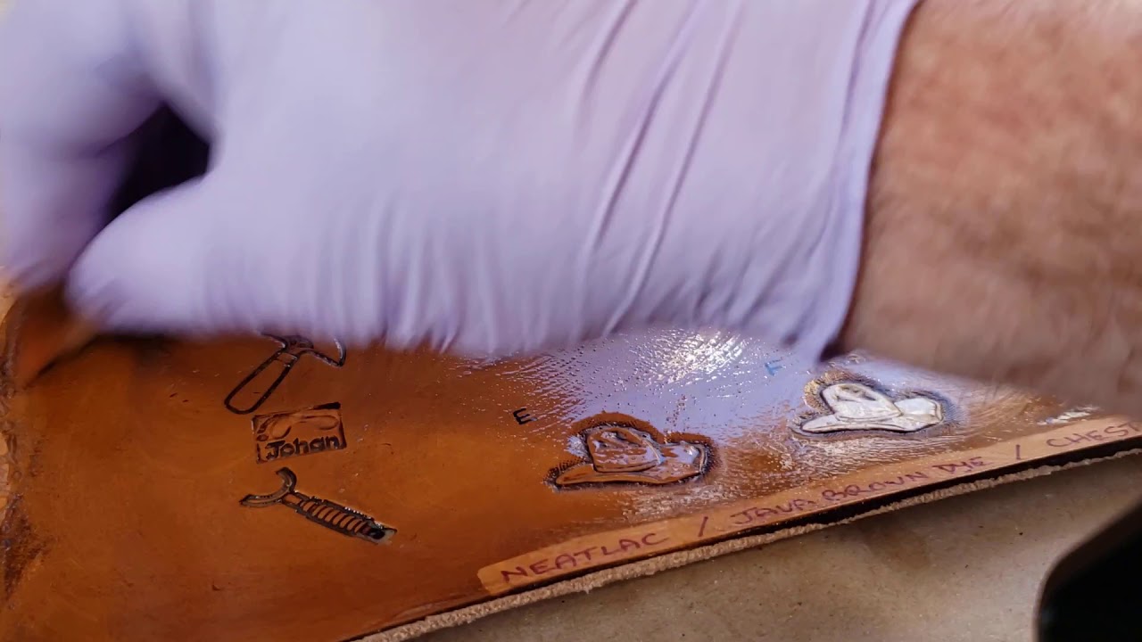 Applying Neatlac over Hi-Lite Stain