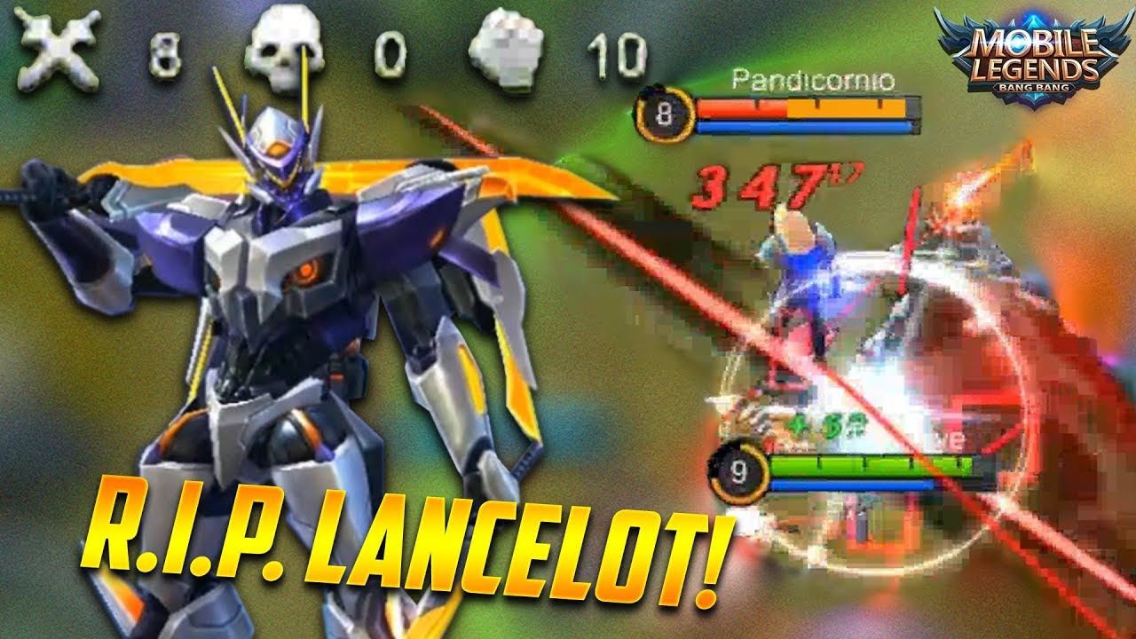 LANCELOT NO.1 COUNTER - SABER! MOBILE LEGENDS SABER RANKED GAMEPLAY