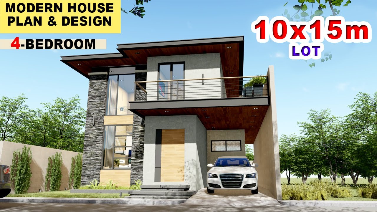 Ep-06 | 4 BEDROOM HOUSE DESIGN PHILIPPINES - 2 STOREY | HOUSE DESIGN PHILIPPINES