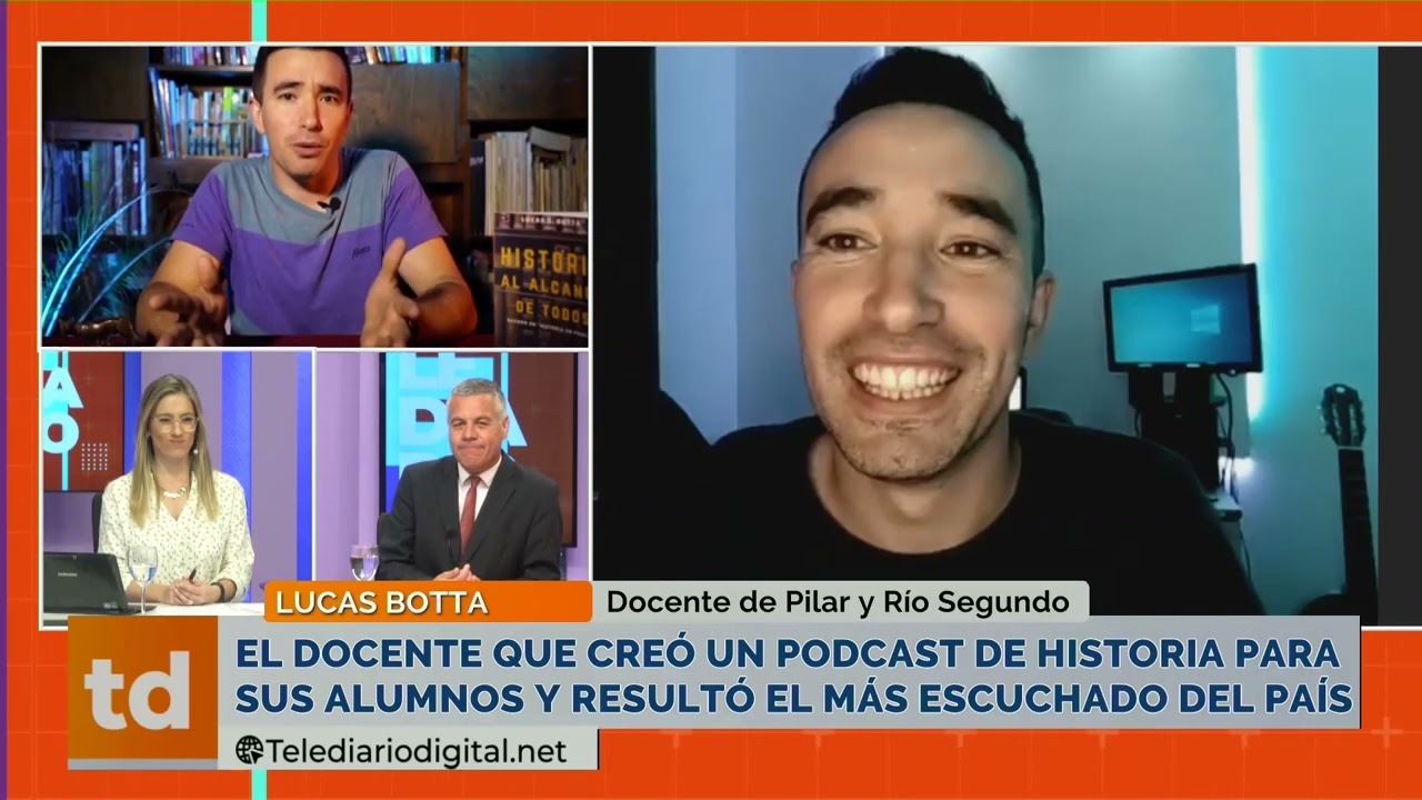 El docente que cre&oacute; un podcast de historia para sus alumnos y result&oacute; el m&aacute;s escuchado del pa&iacute;s