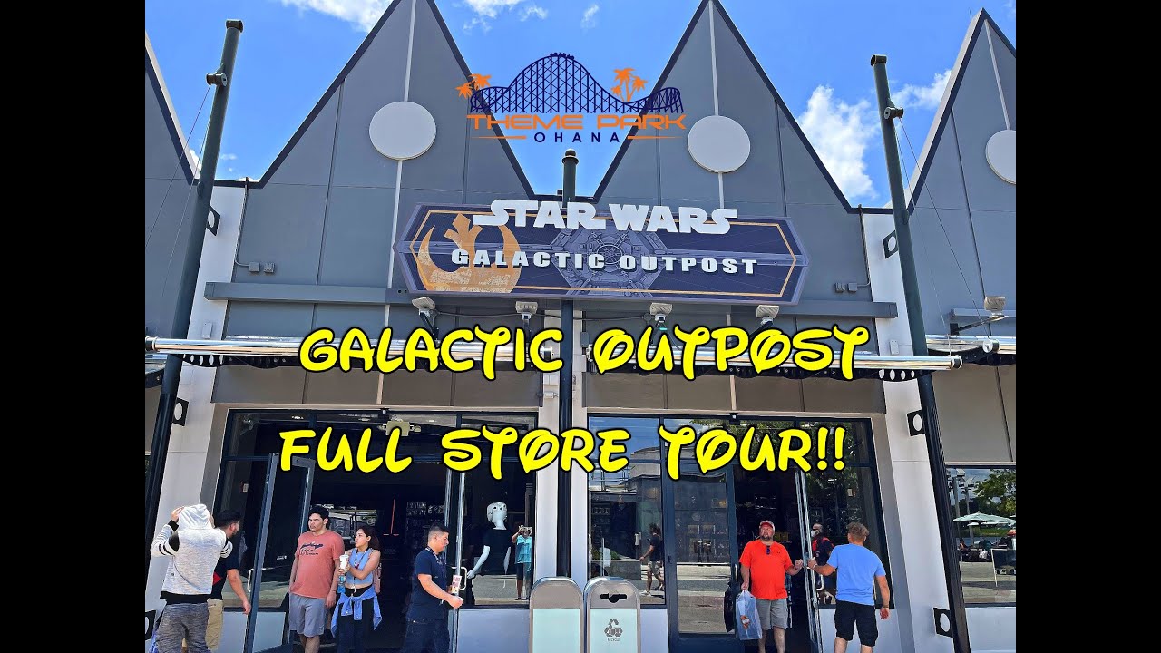 Disney Springs - Star Wars Galactic Outpost - FULL STORE TOUR 2021