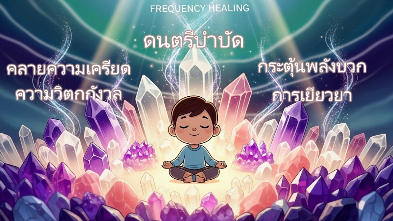 ดนตรีบำบัด 432Hz | ล้างพลังลบ • ฟื้นฟูใจ • หลับลึก | Healing Frequency