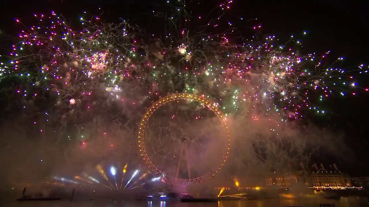 London New Year's Fireworks 2016