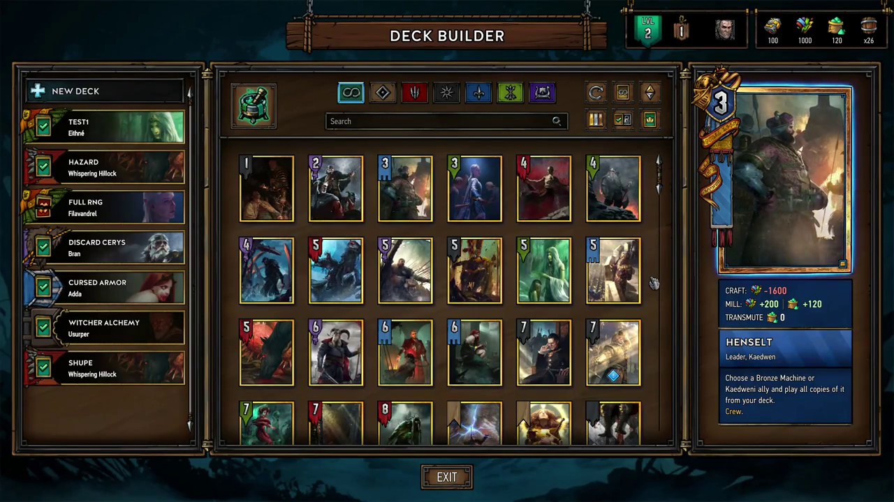 Gwent ALL PREMIUM (animated) CARDS PTR MIDWINTER UPDATE