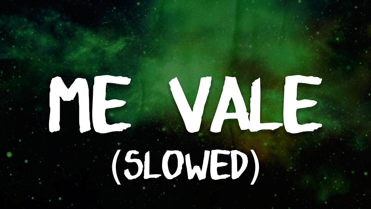 Maná - Me Vale (slowed) | Letra / Lyrics