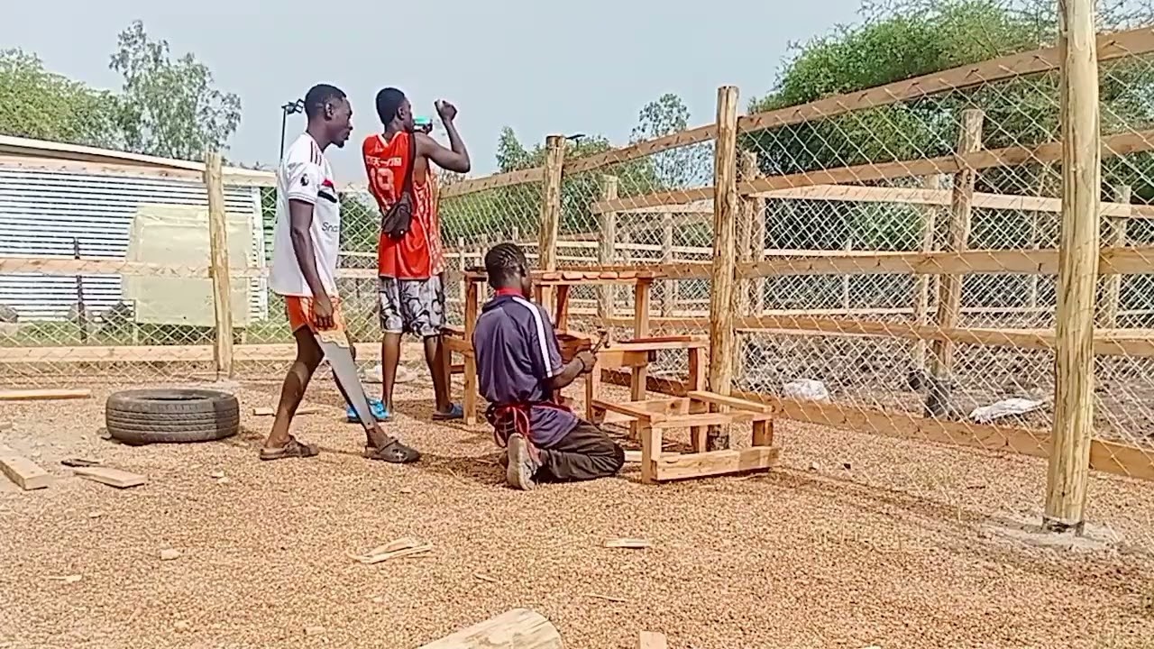 DIY how to make a goats play structure at home