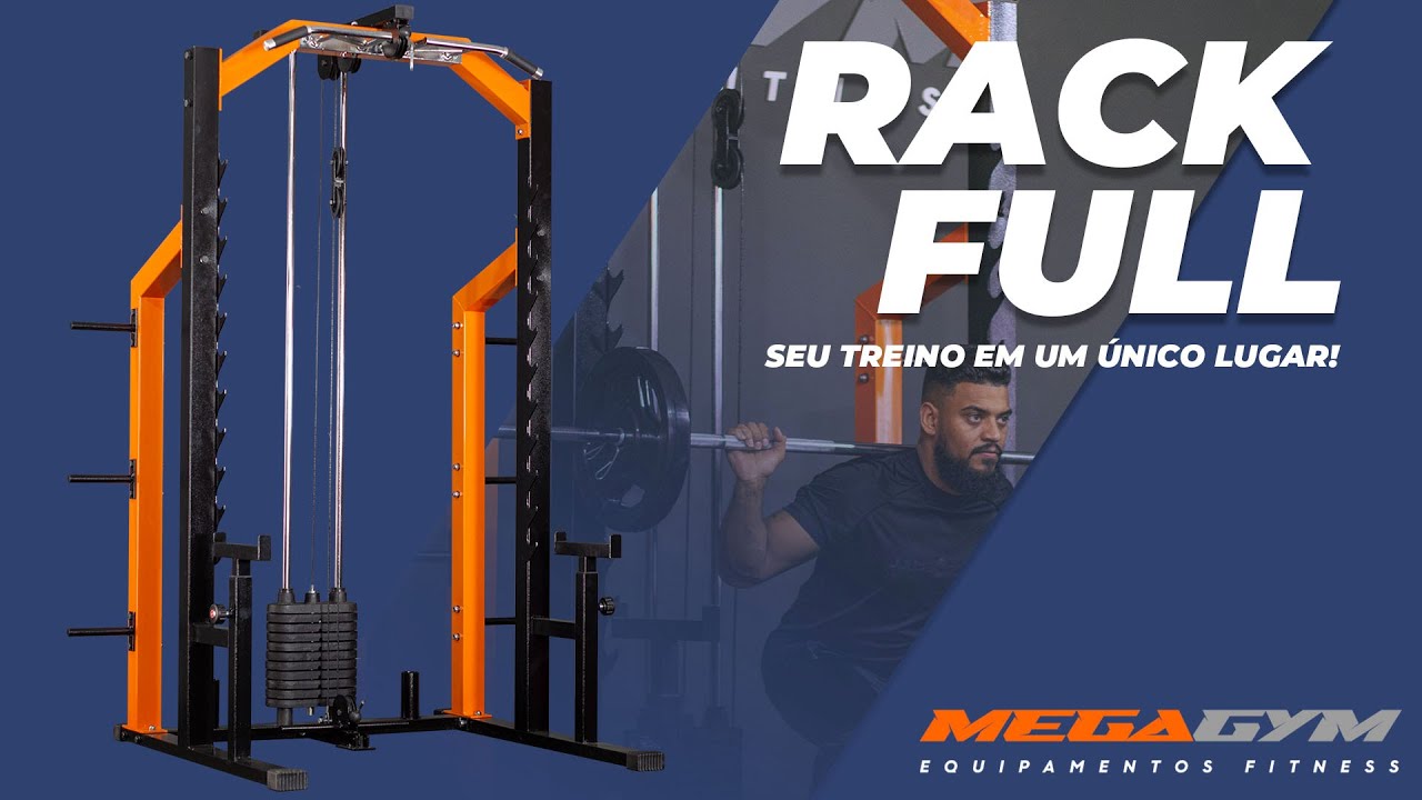 RACK FULL - TREINO COMPLETO EM UM ÚNICO APARELHO!