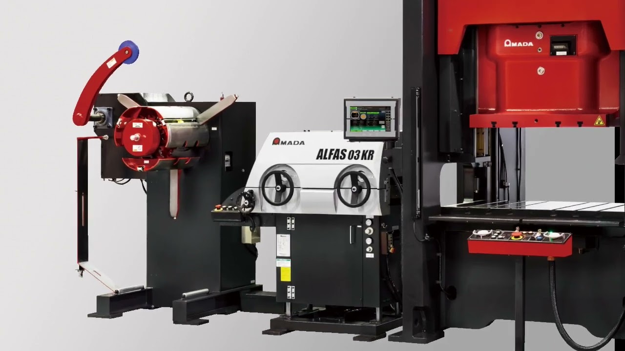 SDE-1515i3 & ALFAS-03KR Automation System for Progressive Stamping Press Production