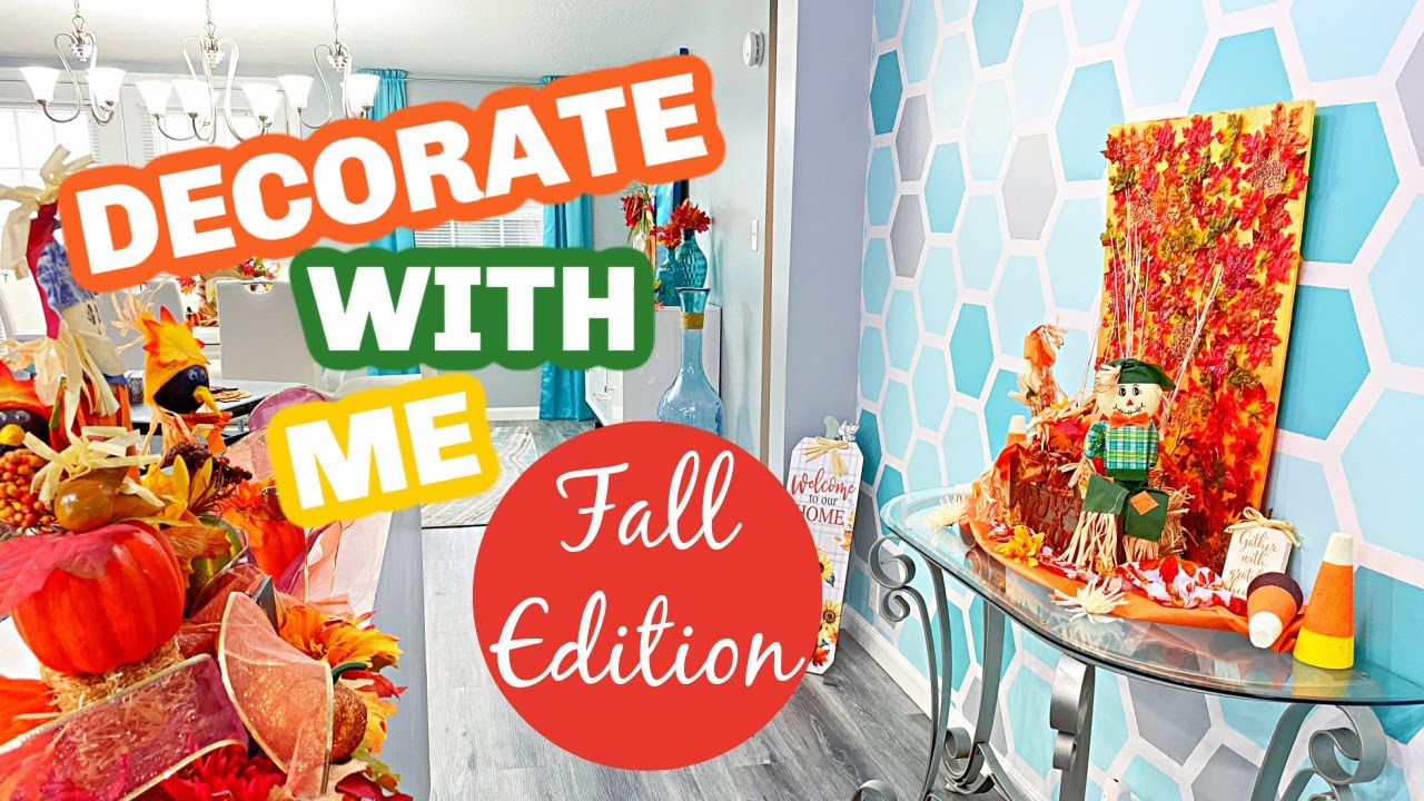 DECORATE WITH ME | FALL DECOR