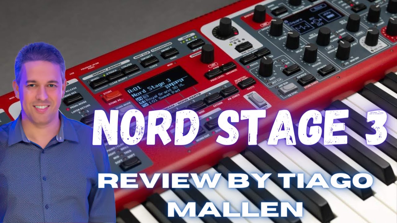 NORD STAGE 3 REVIEW by TIAGO MALLEN (RHODES-EPS-AC) #nordstage #musicaprageral