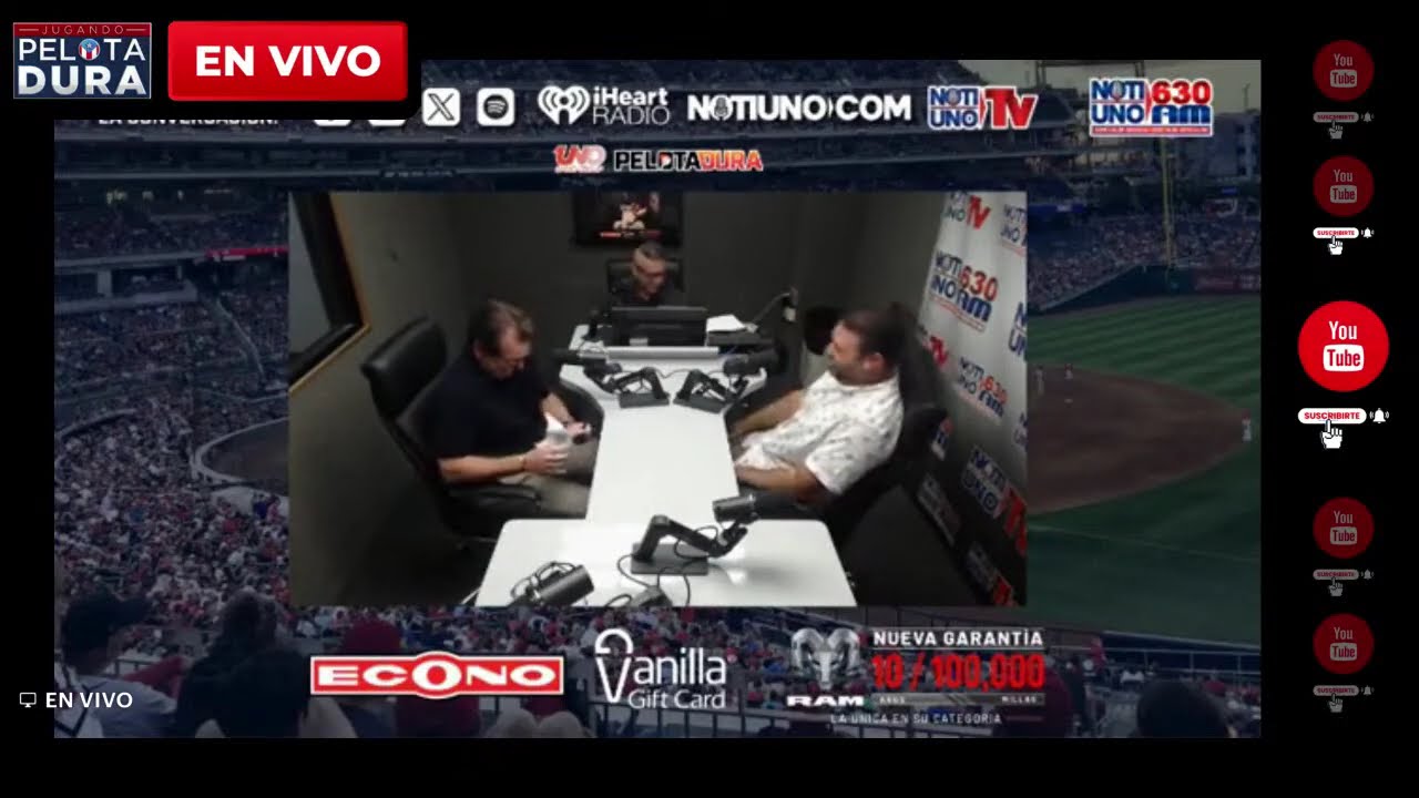 [EN VIVO] Pelota Dura por NotiUno 630 - 16 de marzo de 2026