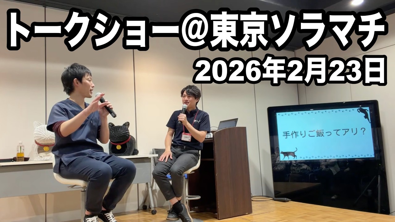 キャットブリーダー沢辺さんの猫イベント@東京ソラマチ